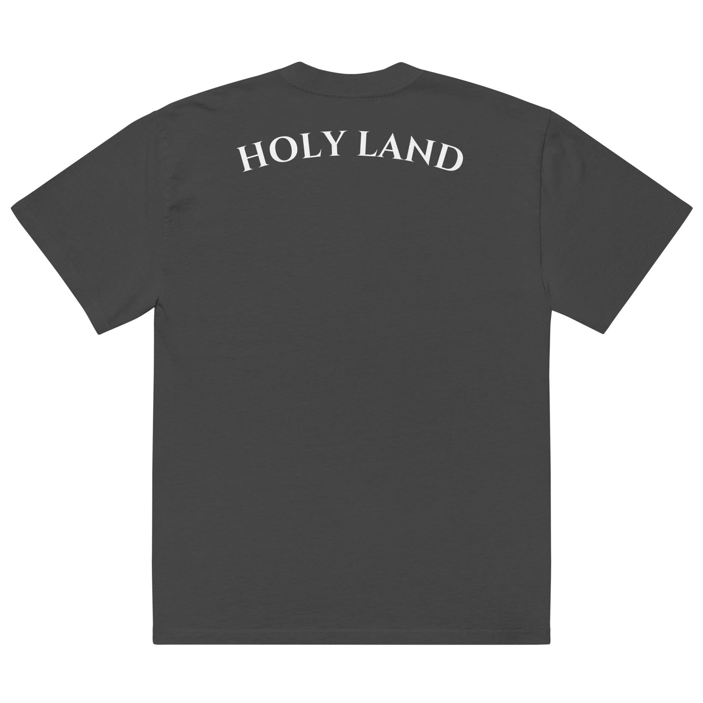 Holy Land Map Oversized Faded T-Shirt By Halal Cultures