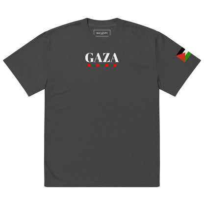 Gaza Oversized Faded T-shirt By Halal Cultures