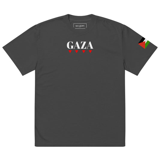 Gaza Oversized Faded T-shirt By Halal Cultures