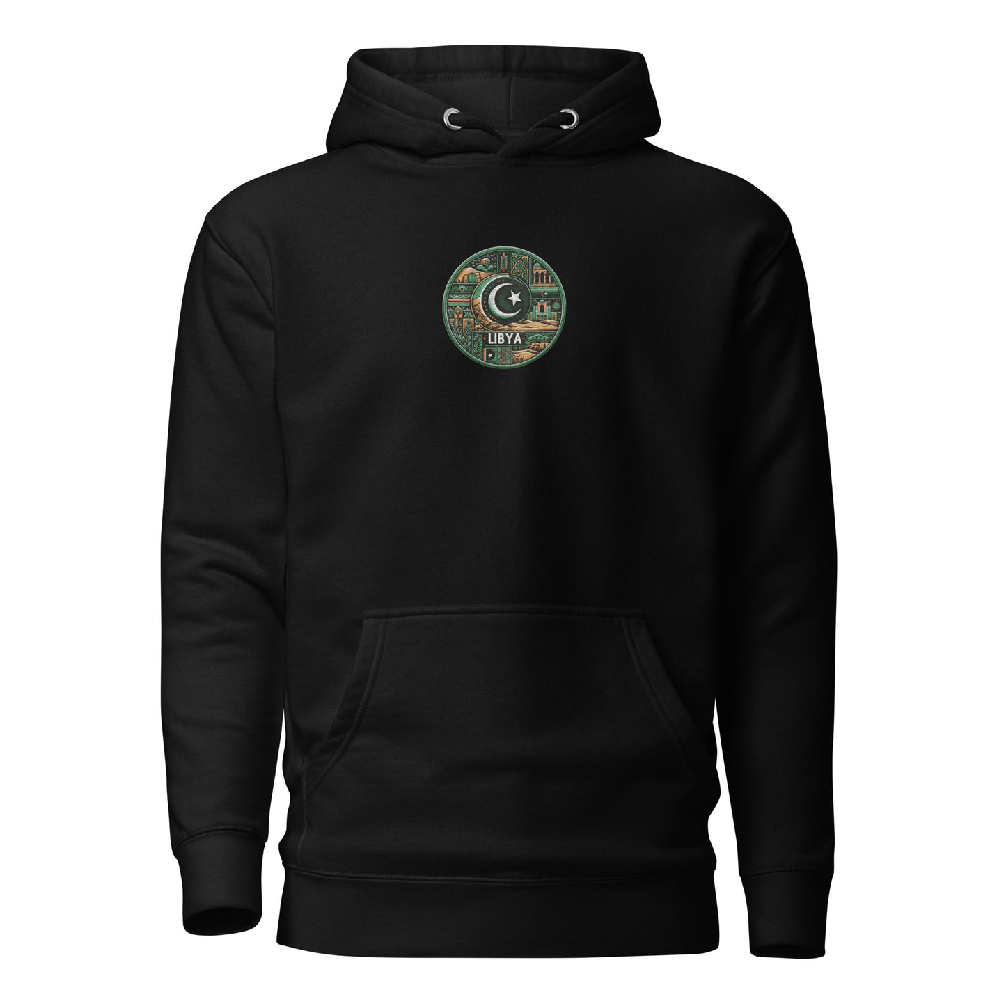 Libyan Patch 001 Hoodie By Halal Cultures