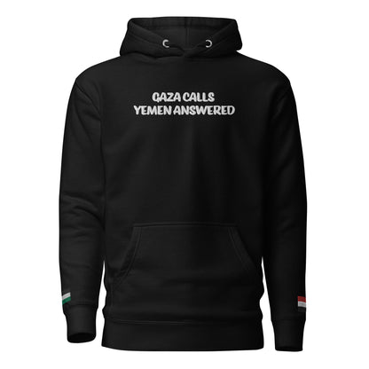 Gaza Called Yemen Answered Hoodie By Halal Cultures