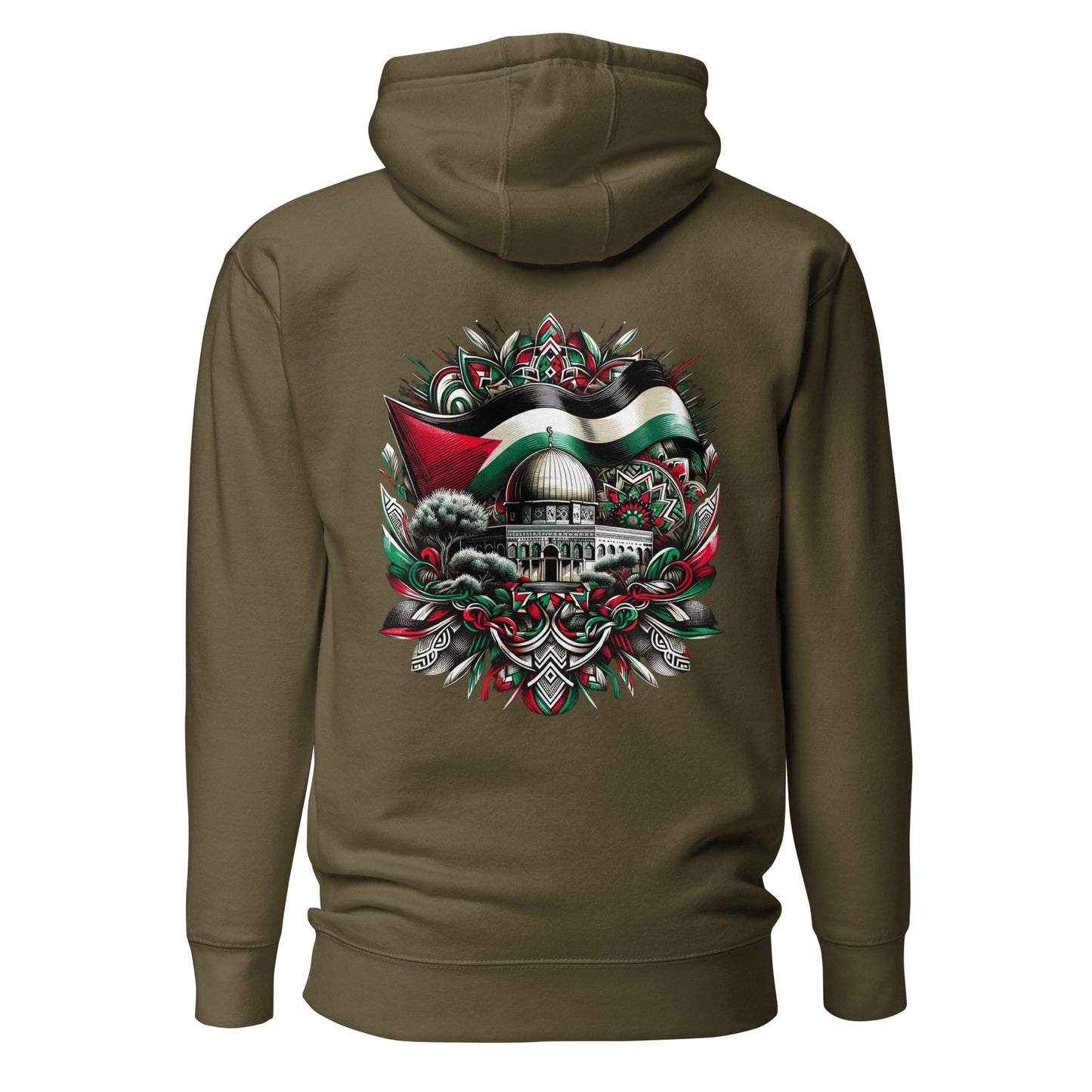 Palestinian Rep 005 Hoodie By Halal Cultures